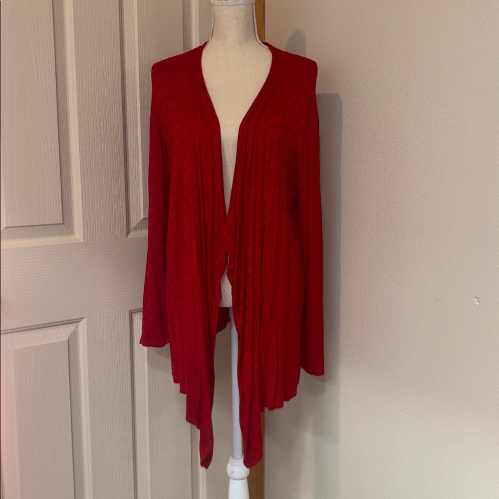 EUC Red Cardigan